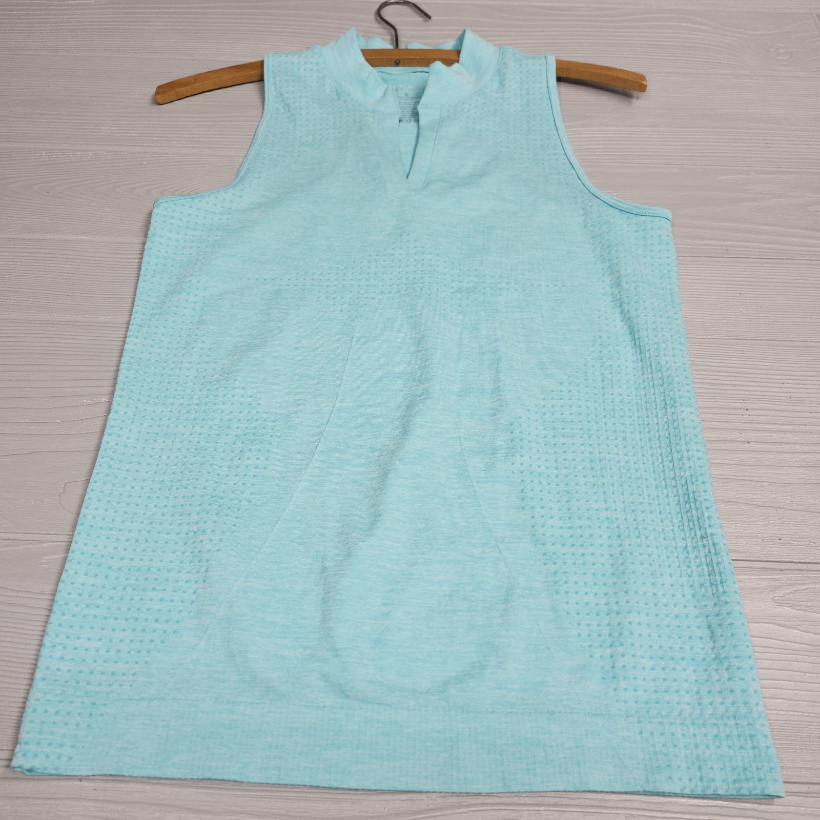 Sport Haley Blue Racerback Polo Shirt Womens Size Small NWT