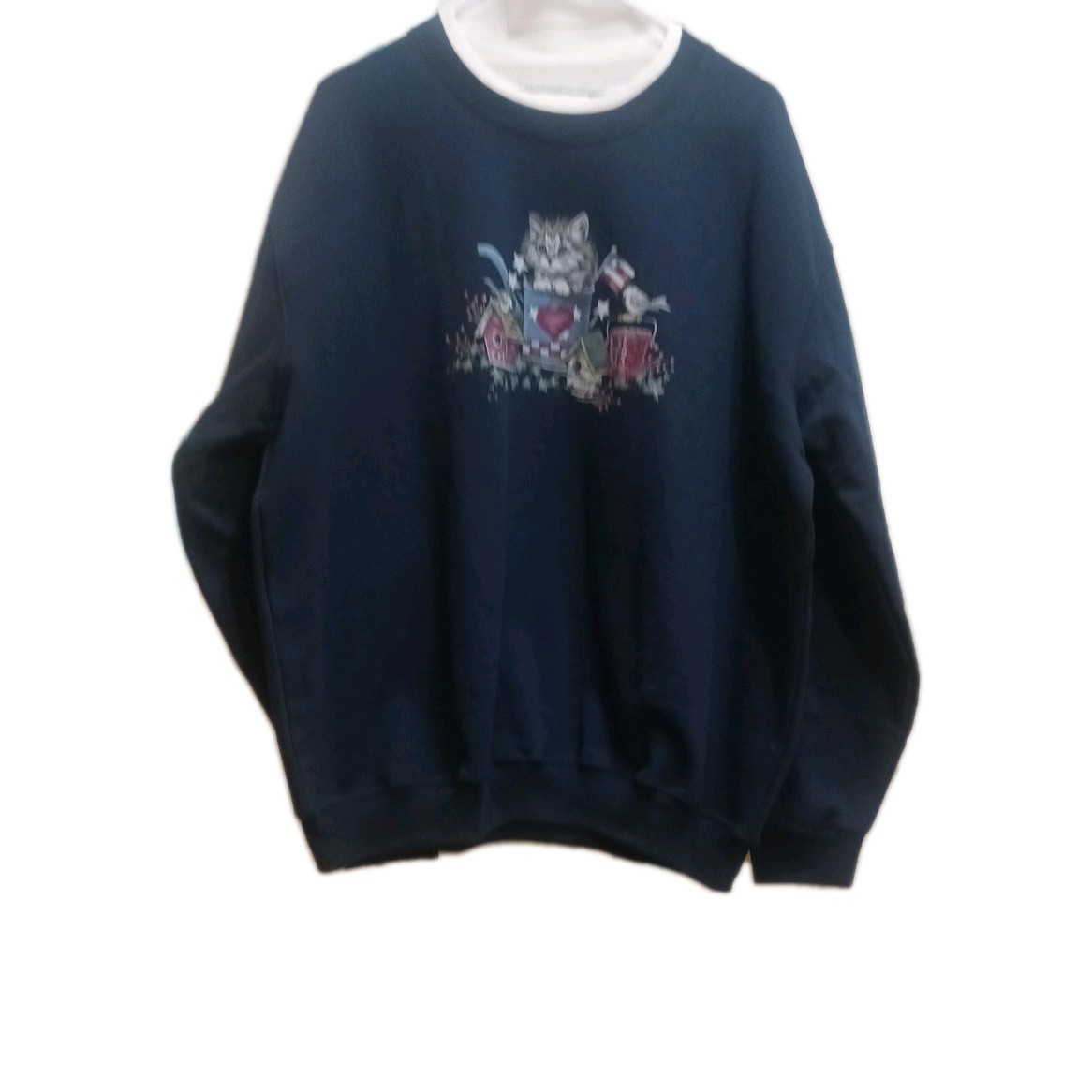 Country Store Top Long Sleeve T-Shirt..size 2x .polyster Cotton .