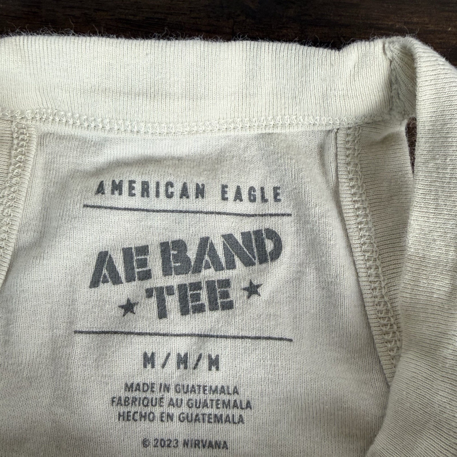 American Eagle Outfitters AE Band tank Kurt cobain Medium 4874