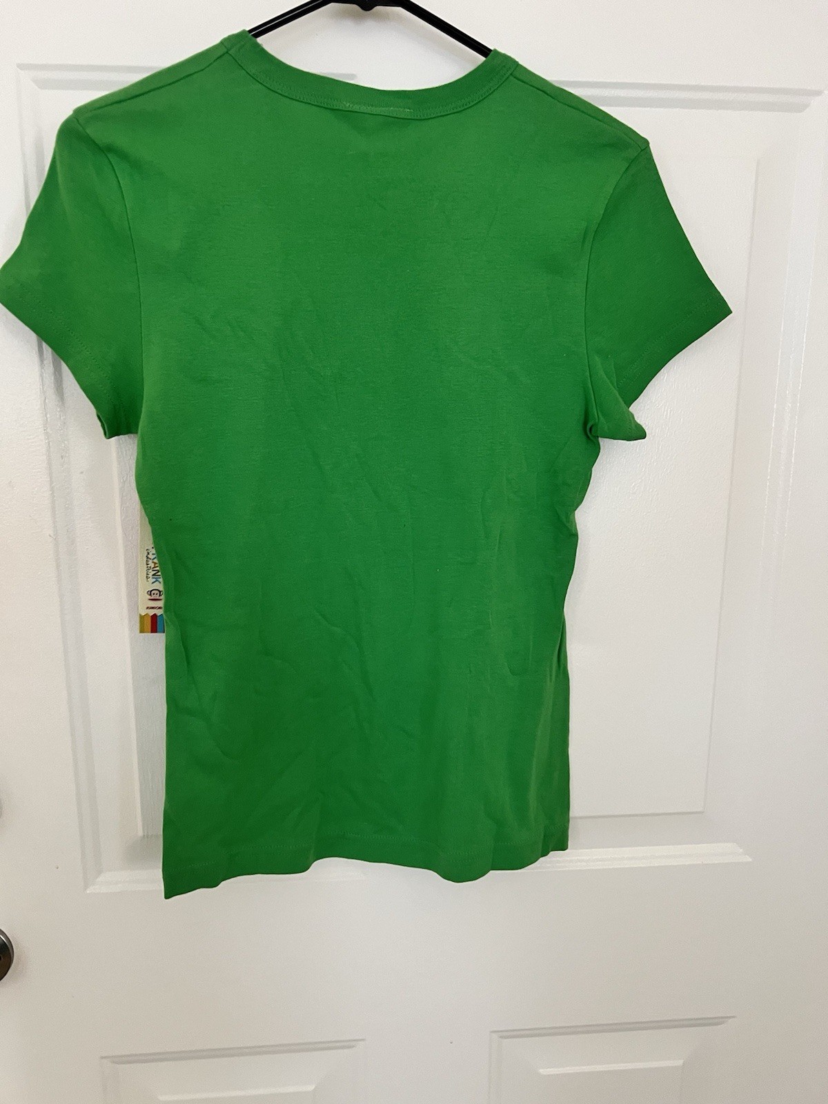 Paul Frank Julius Green Graphic Print Crew Neck Short Sleeve T-Shirt Juniors L