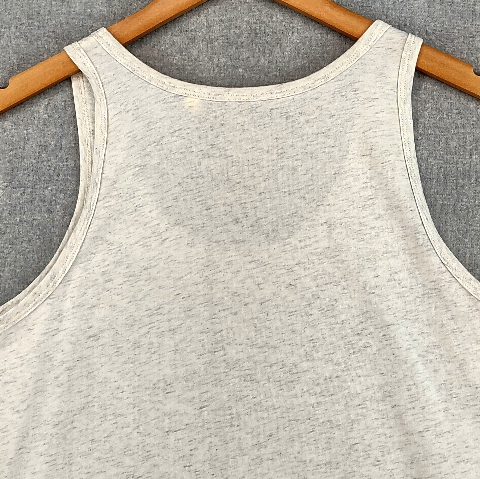 Pearl Izumi Top Womens M Ivory Burnout Sleeveless Tank Amore per la Bicicletta