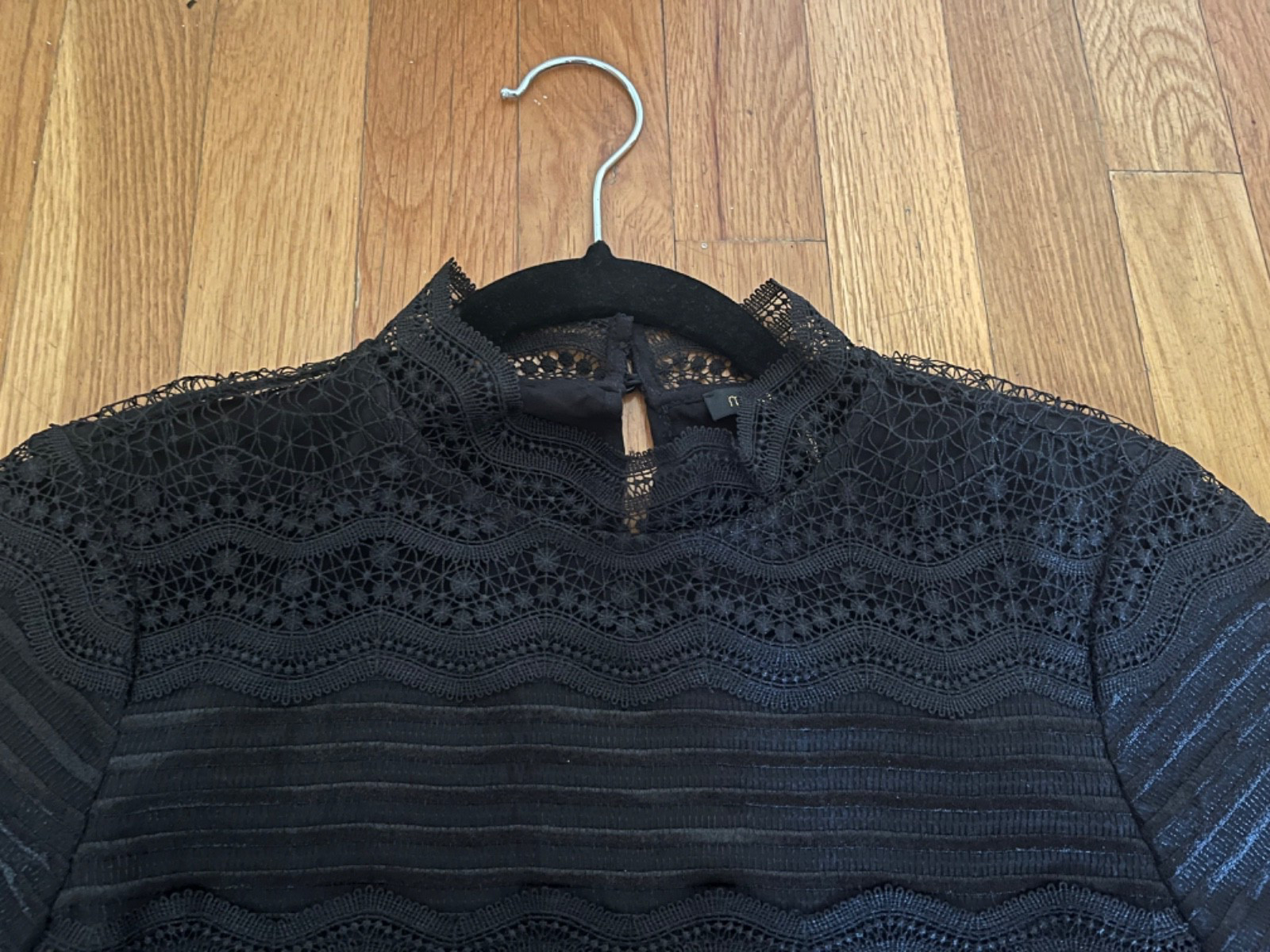 Maje Women’s blouse, size 1, black, elegant, great condition