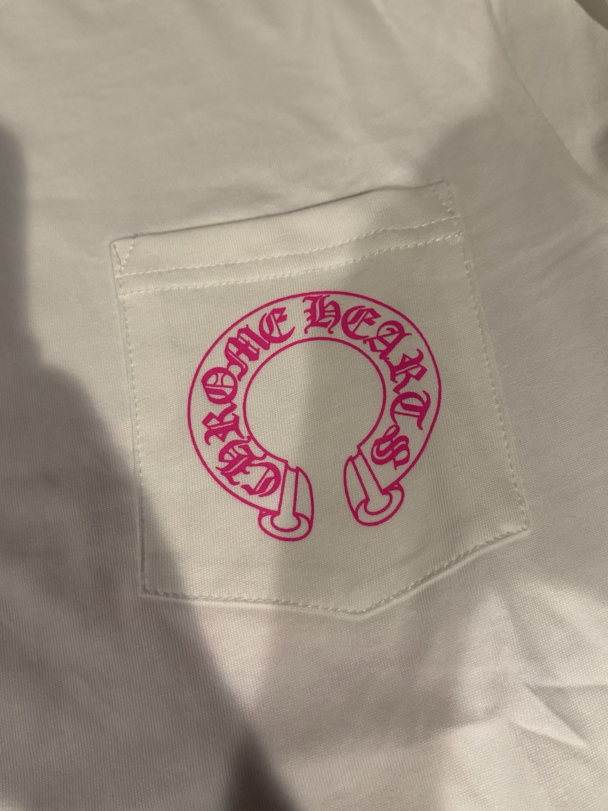 CH White And Pink Long Sleeve Size Small Men With Bag