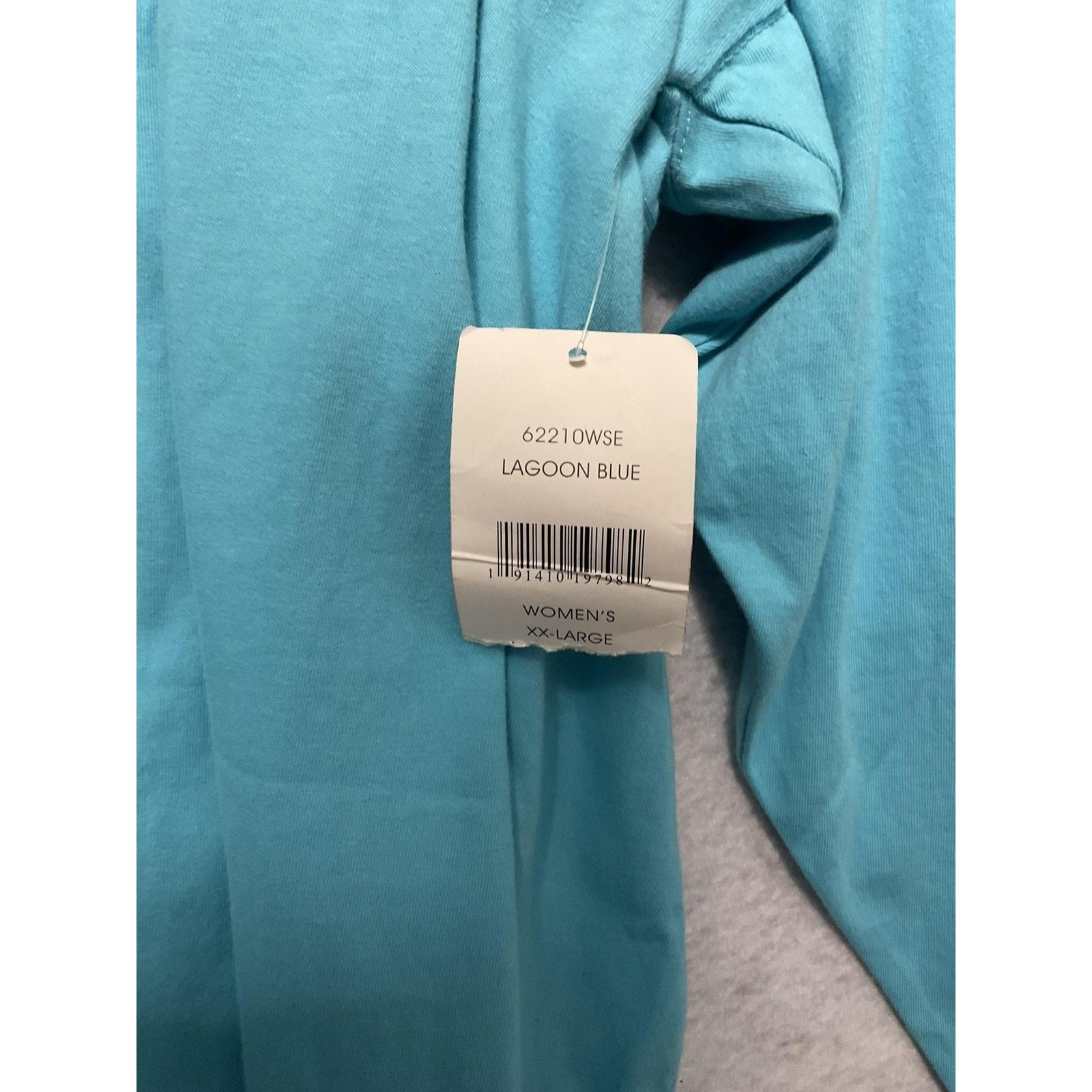 Royce Brand Missouri Shirt Womens 2XL Lagoon Blue Long Sleeve Spirit Jersey