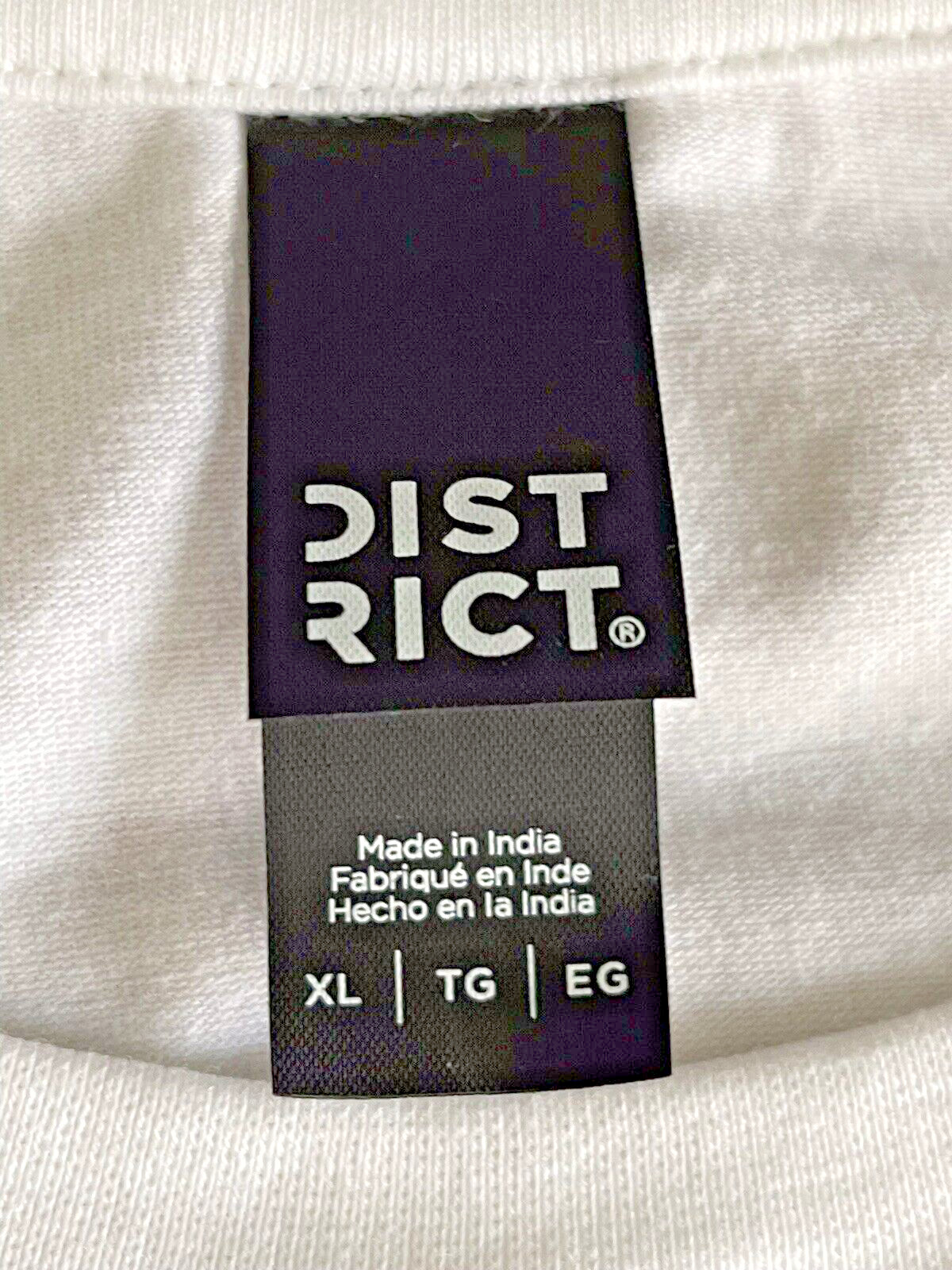 eBay Open Online Unisex T-Shirt Size XL White Short Sleeve, Hat, Pin One Price