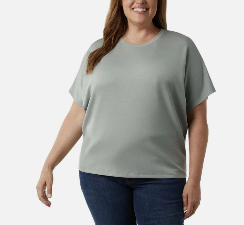 32 Degrees Cool Women’s Short Sleeve T-Shirt XL, Green, USED