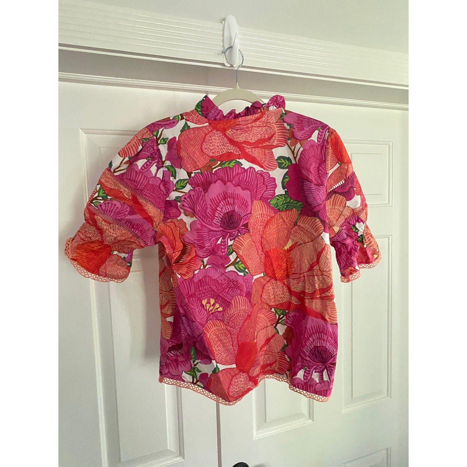 Marie by Victoria Dunn, Mauve Blouse | Esmerelda, Pink Orange Floral