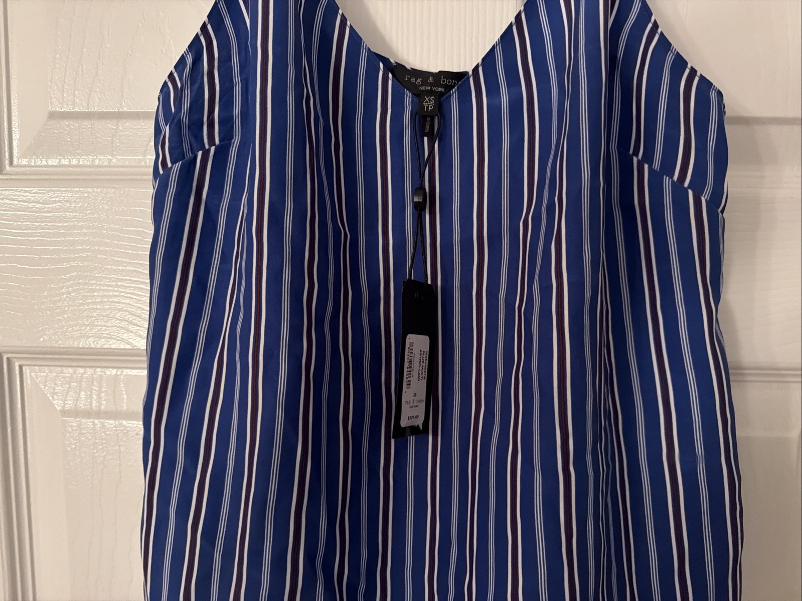 Rag & Bone Astrid Cami in Blue Multi. NWT. Size XS. Retail- $275