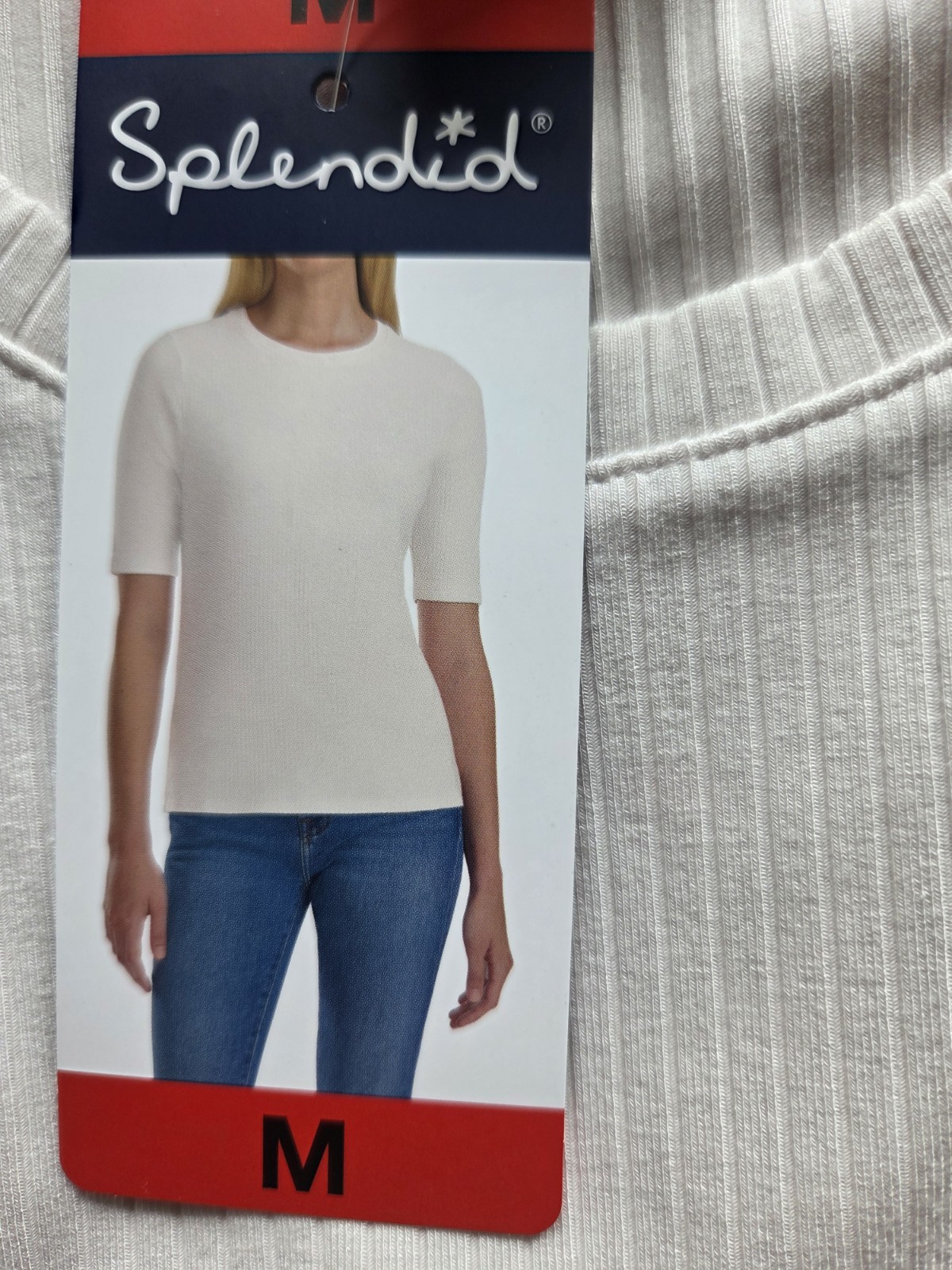 Womens Splendid Lot of 3 Shirts Size Medium Brand New Black White Blue