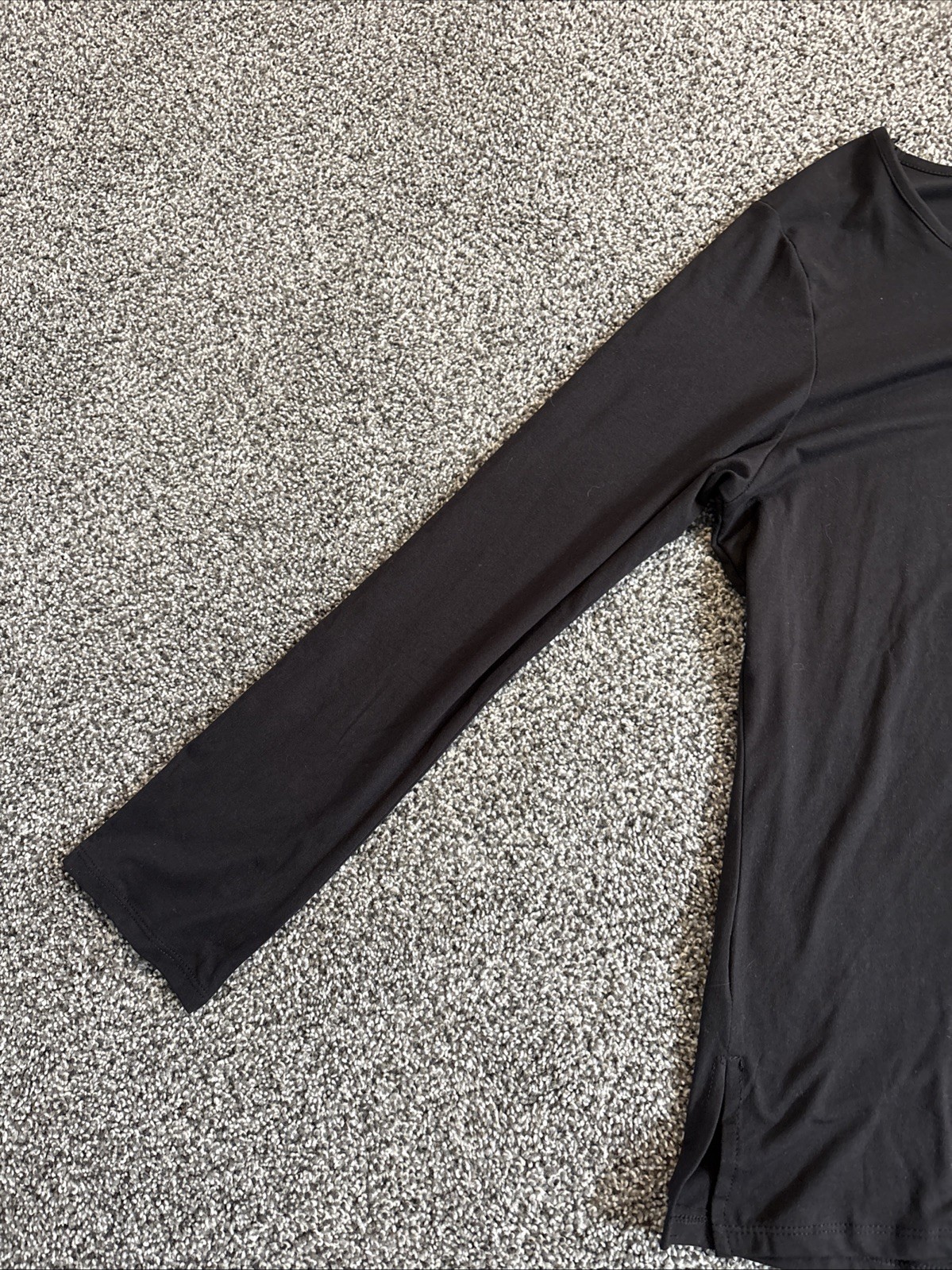 Runway Ready Pullover Women’s Size XL Black Long Sleeve Shirt Casual Stretch