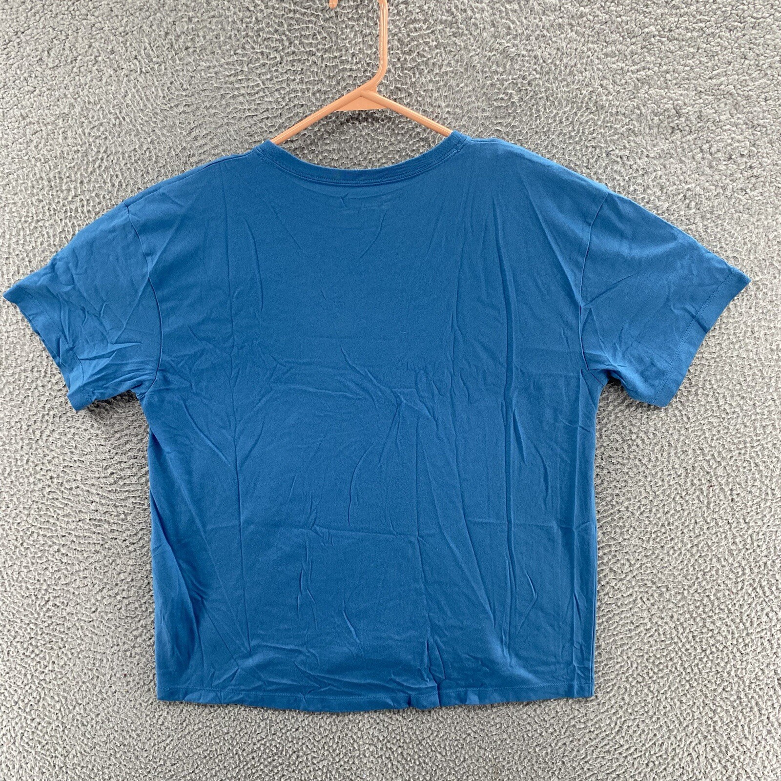 Under Armour T Shirt Women Medium Blue Project Rock Dwayne Sport Gym Workout