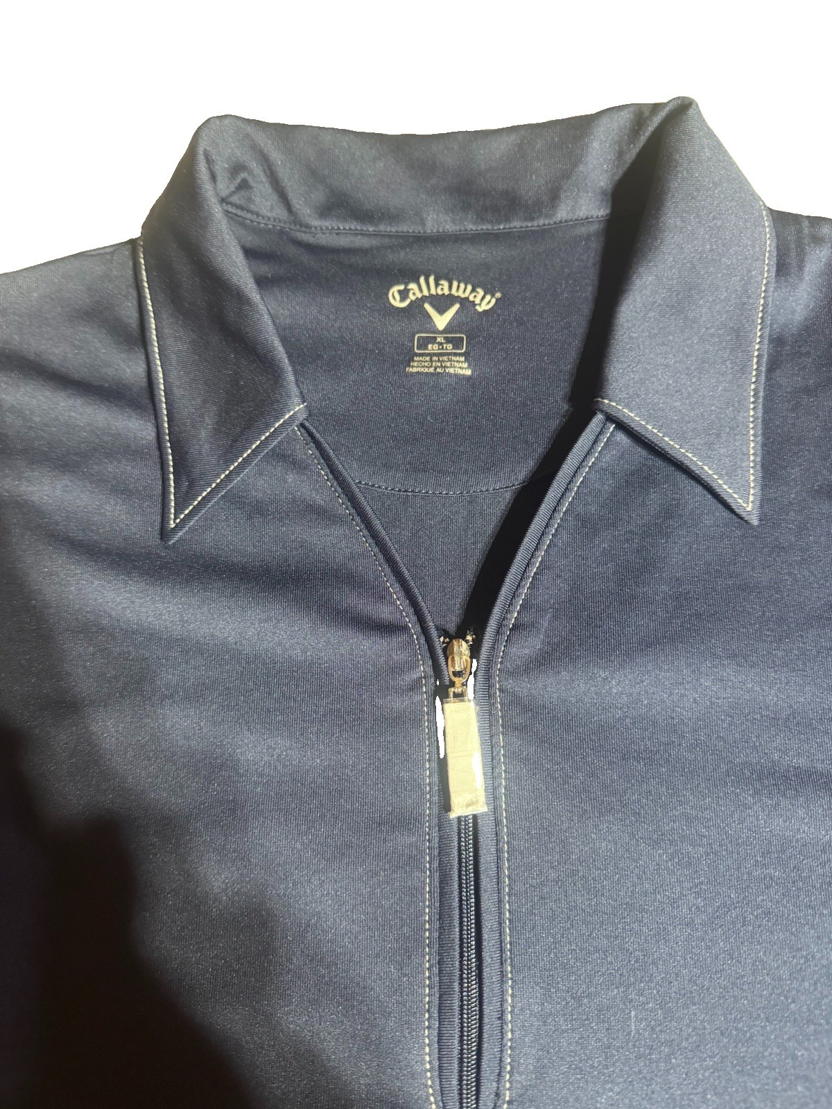 Callaway Women’s 1/4 Zip Opti-Dry Golf Polo Shirt – Size XL