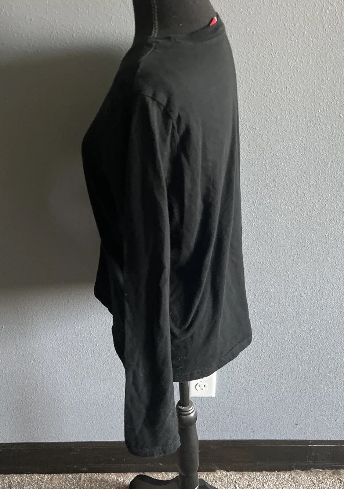 Target Wondershop Black “Season Of Giving” Long Sleeve Holiday T-Shirt Size XL