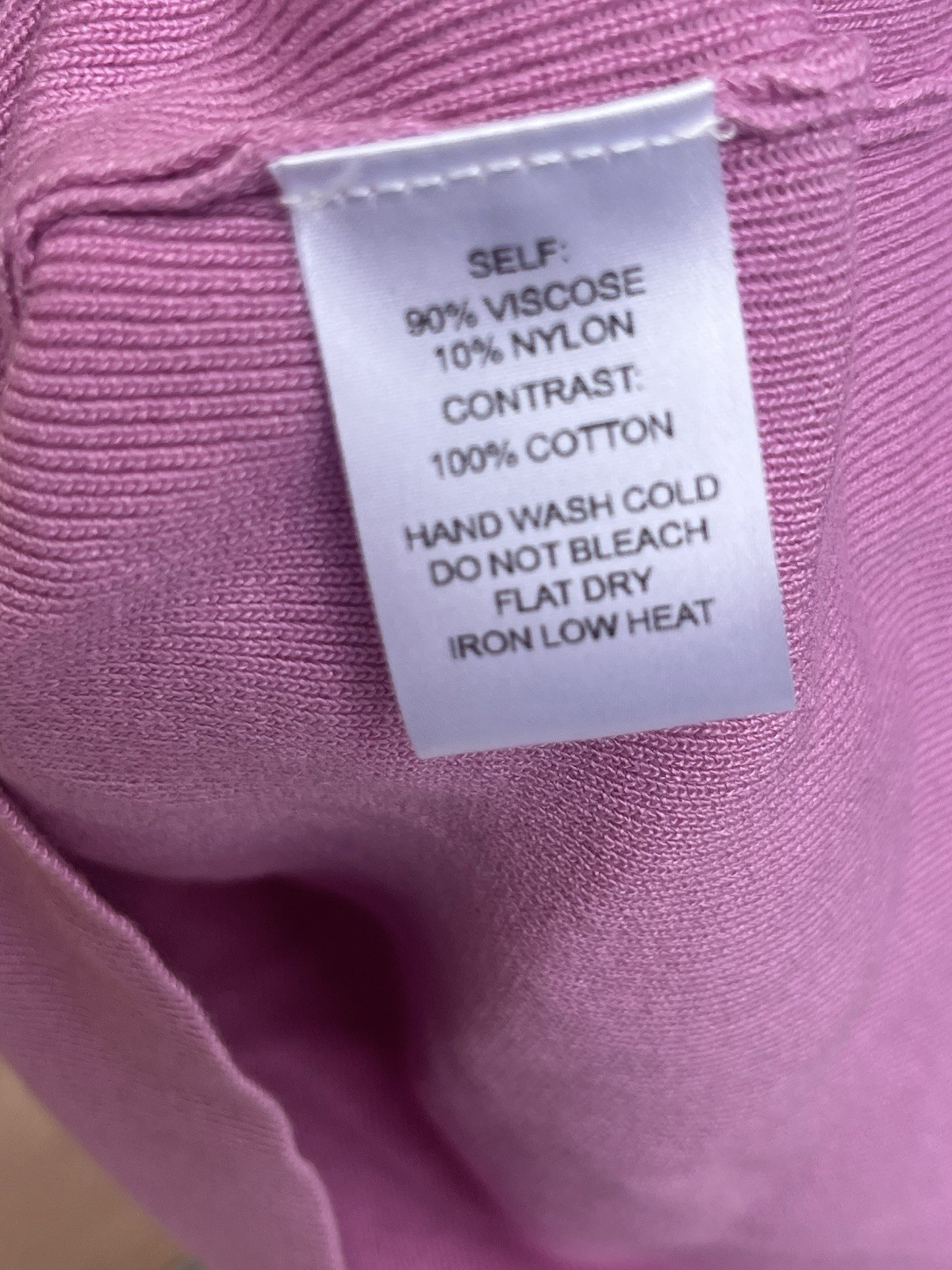 VICI Pink Elle Woods Barbiecore Pretty Eyelet Feminine Knit Cropped Blouse Sz S
