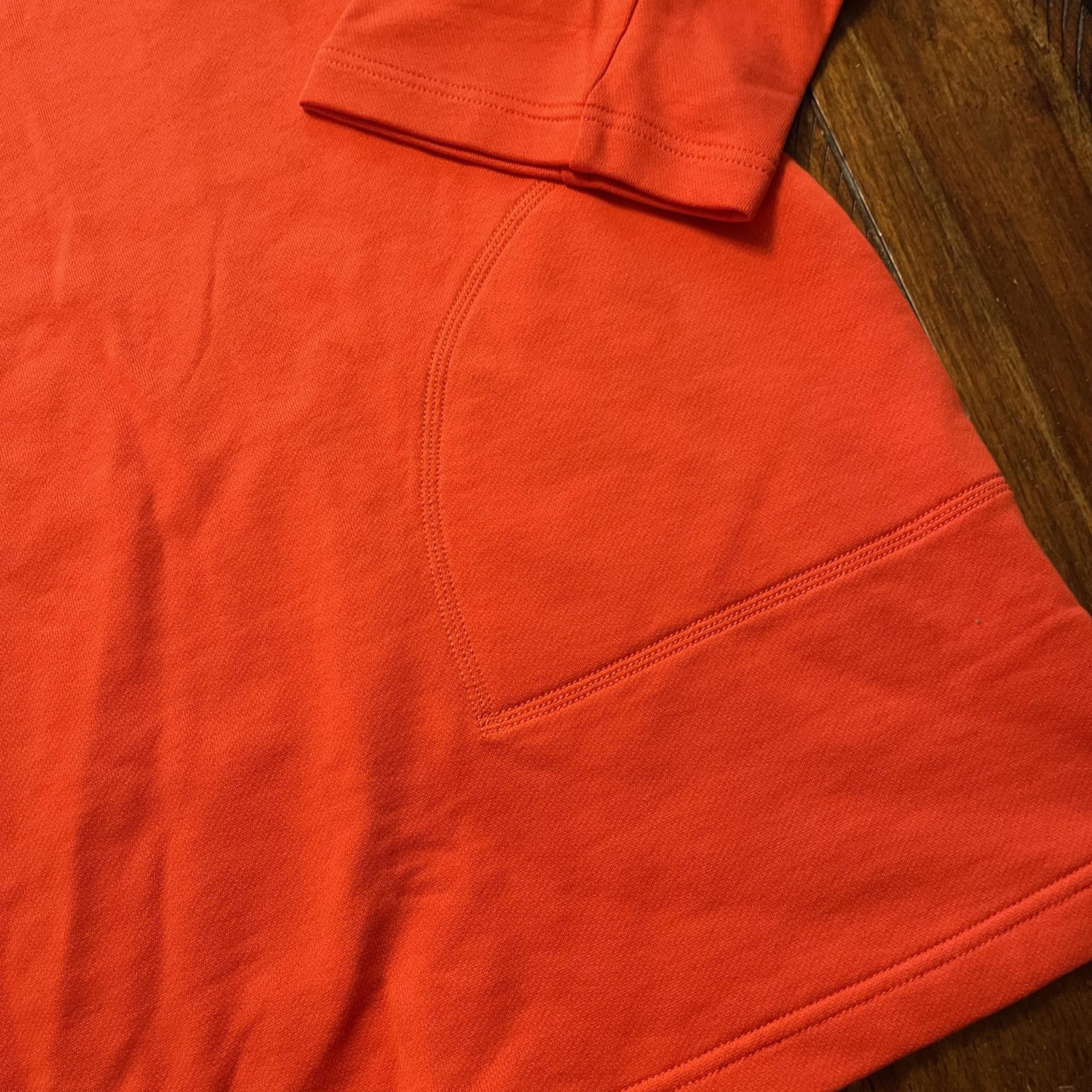 Acne Studios Sweatshirt Womens Medium Orange Leyla U FL SS17 Oversized Tunic