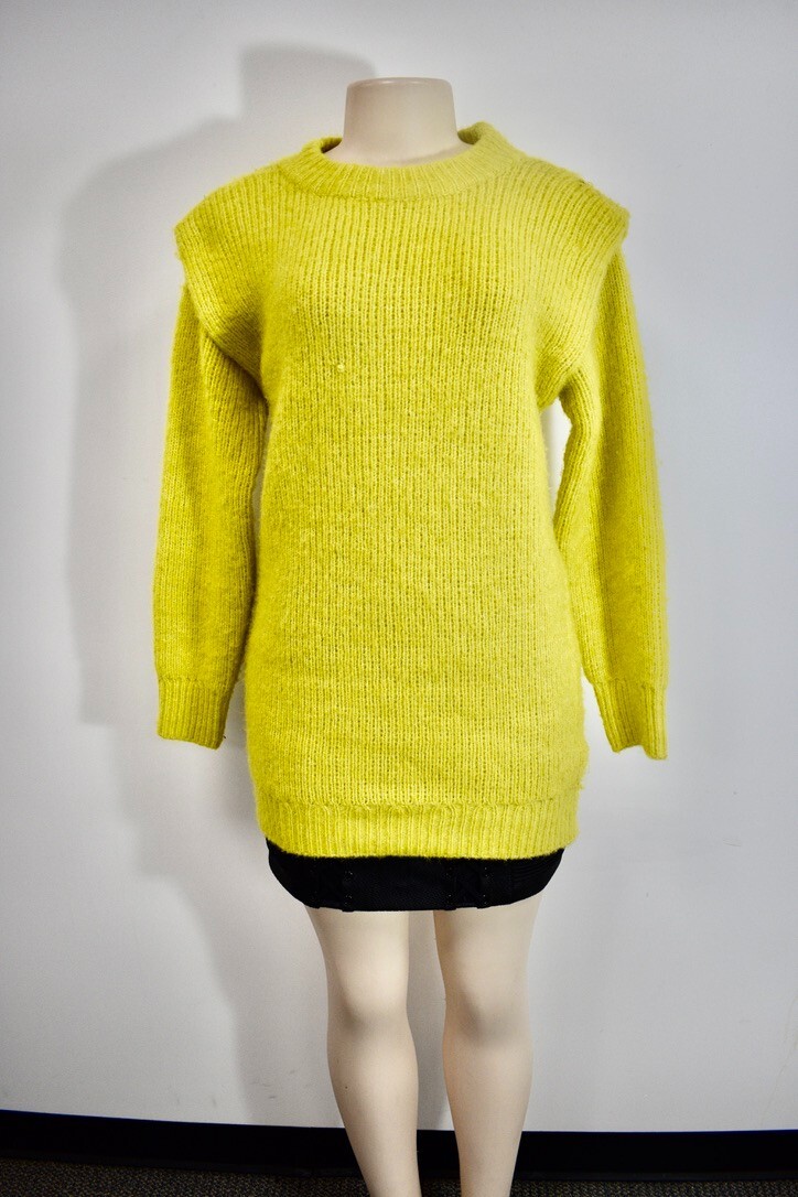 Vero Moda Yellow Wool Blend Sweater Size XSmall On Sale sn