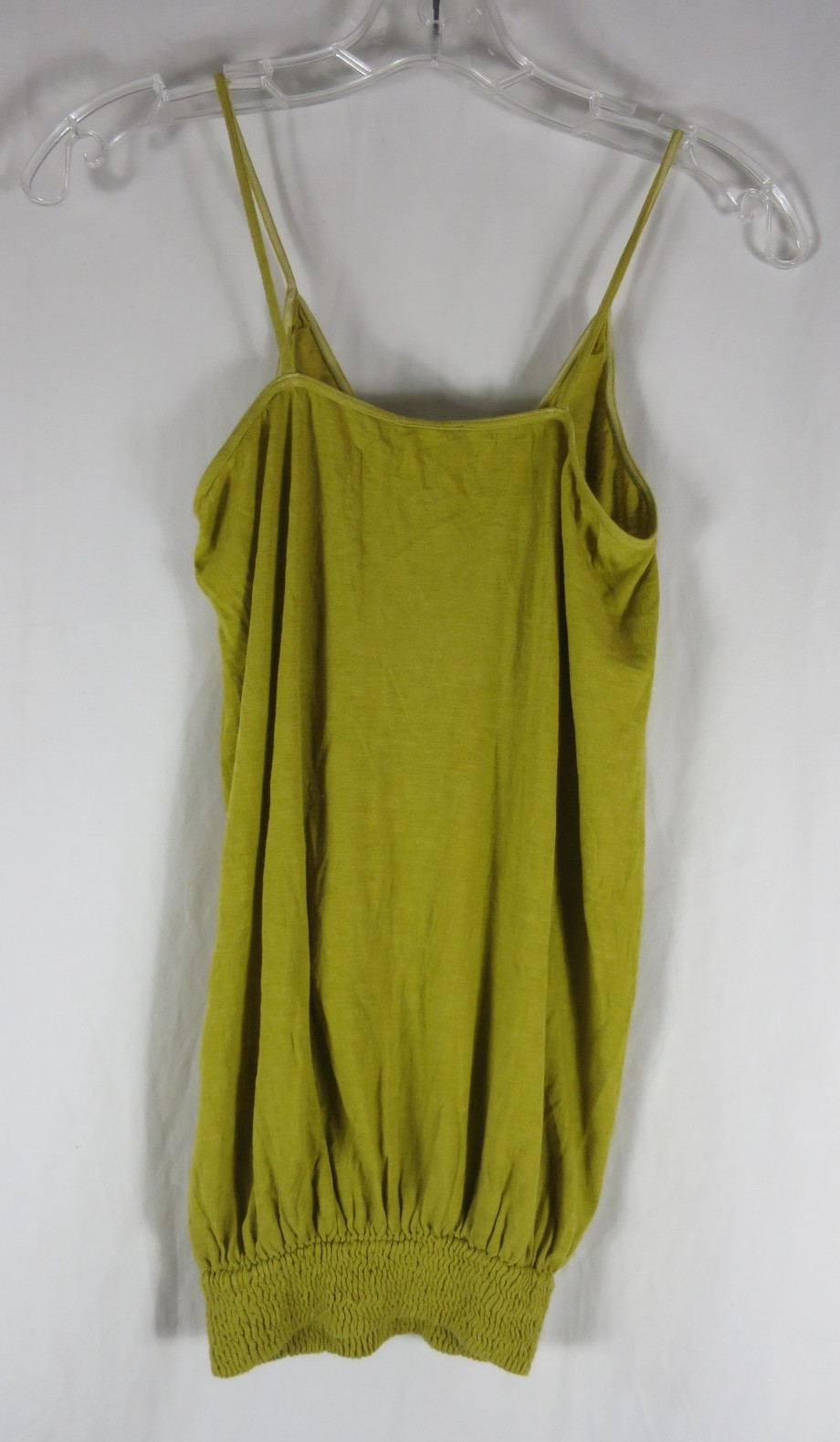 Lightweight Summer 2 Tops Teal Longsleeve Mustard Spaghetti Tank XS