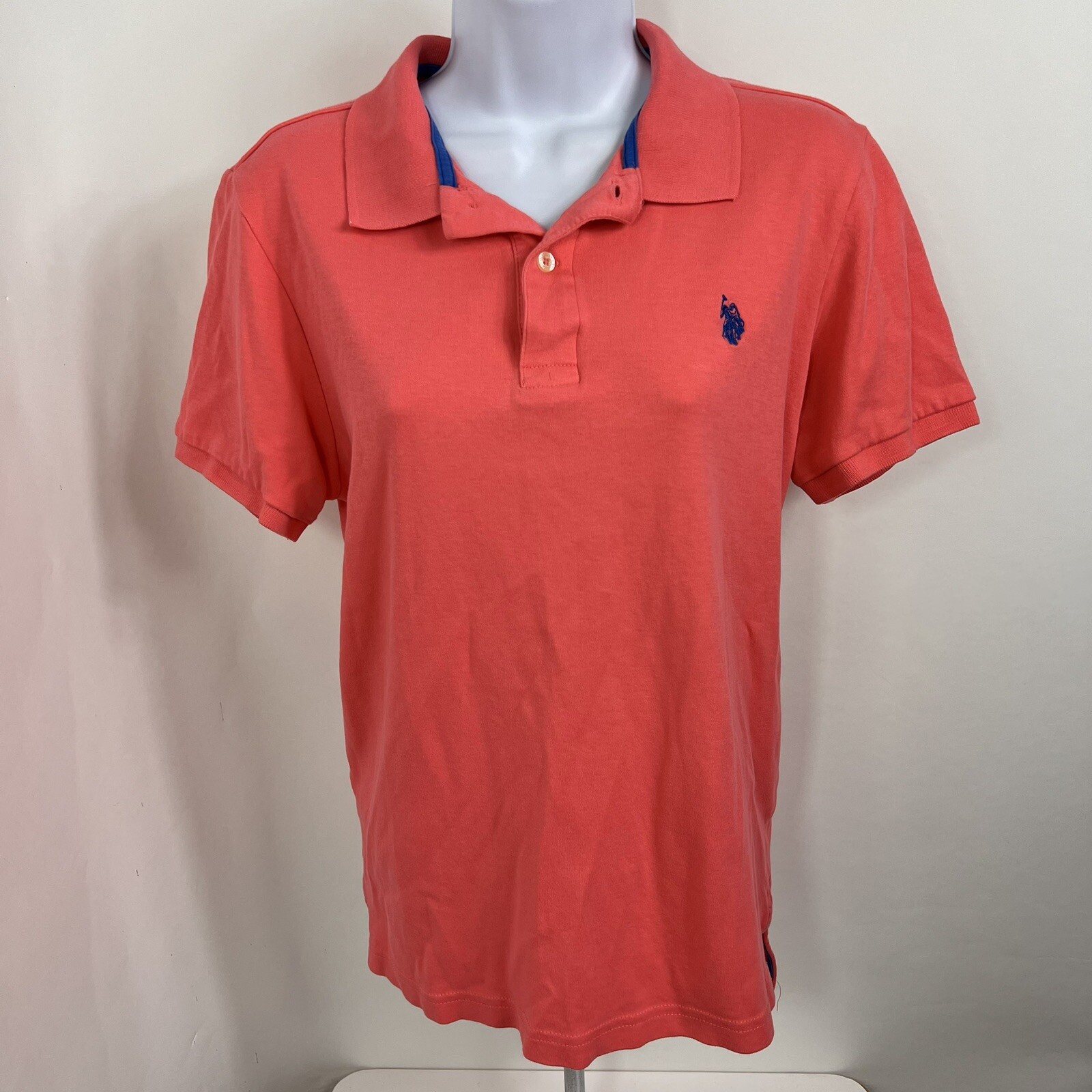 U.S. Polo Assn. Polo Shirt Women’s Small Luxury Feel Short Sleeve 100% Cotton