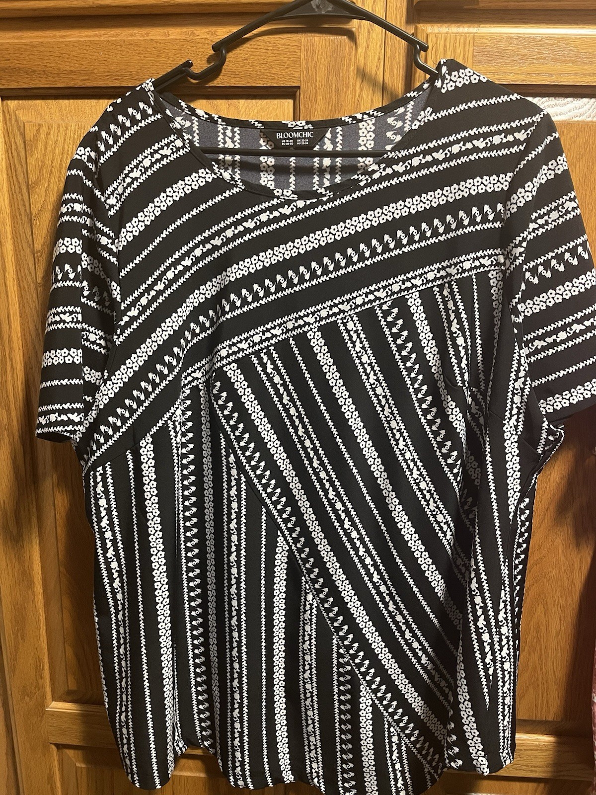 Women’s Plus 18-20 Bloomchic Lot Of Tops 3 Short Sleeve Shirts Total Very Nice