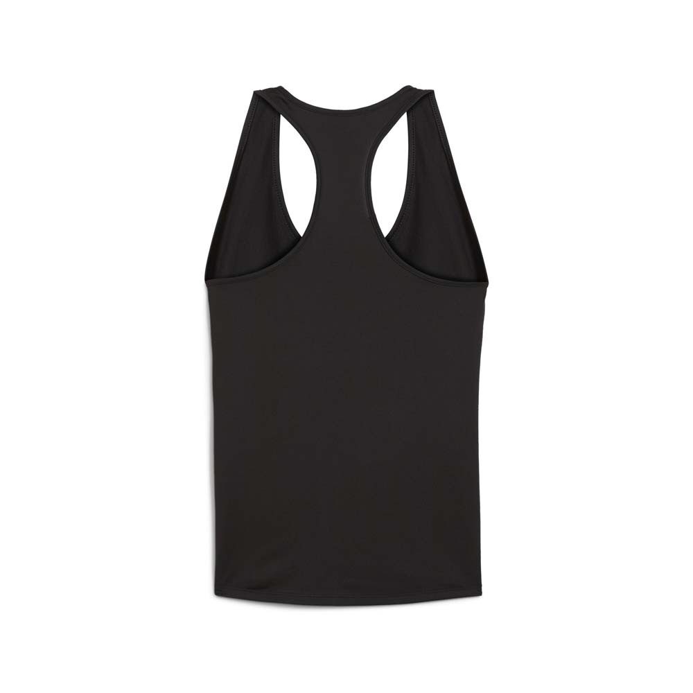 PUMA Train All Day Essentials Racerback Crew Neck Athletic Tank Top Womens Size