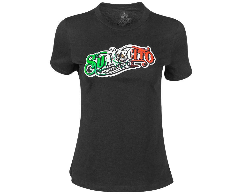 Women’s Suavecito OG Mexican Flag Tee Shirt (S, M, L, XL, 2XL)