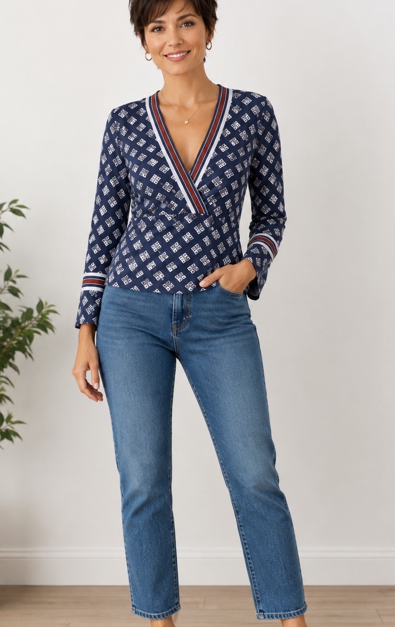 Floryday Brand Crossover Women’s Top Comfort Size XL Washable Cottagecore