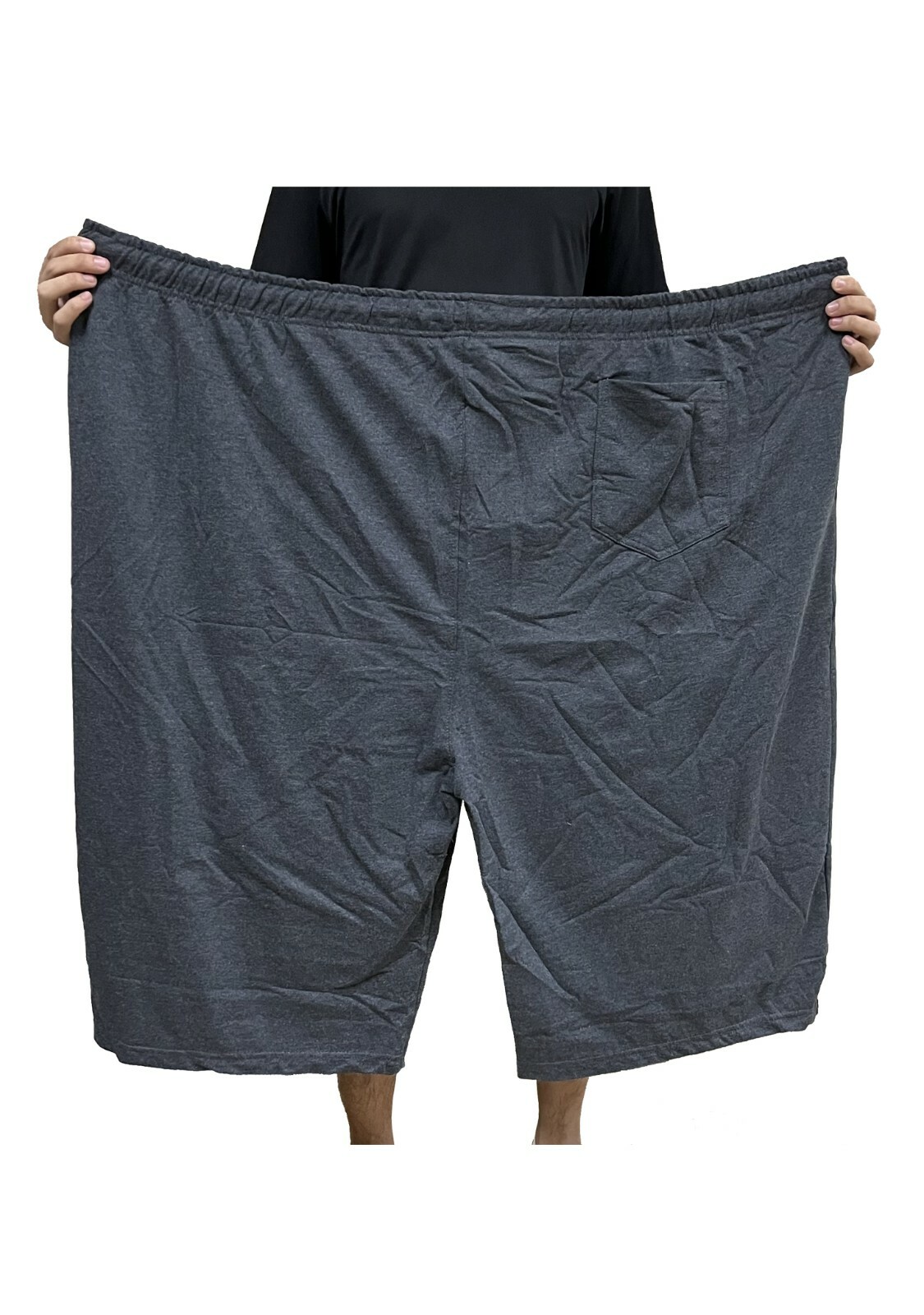 BIG MENS FRENCH TERRY COTTON SHORT WITH POCKET~~~ PLUS SIZE (FREE SHIPPING)