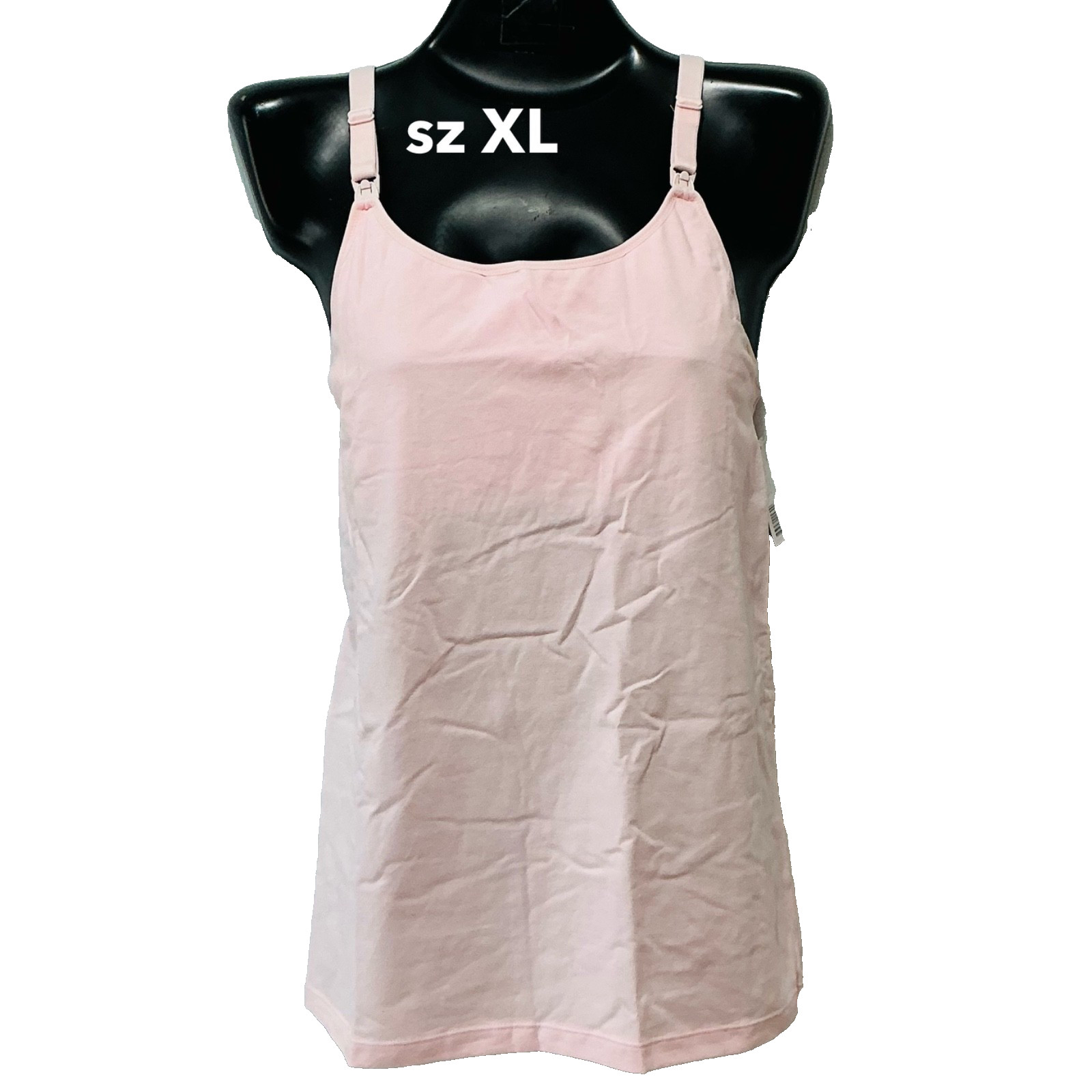 sz XL – NWT Dynabelly Nursing Tank Tops with Built-In Bra for Breastfeeding
