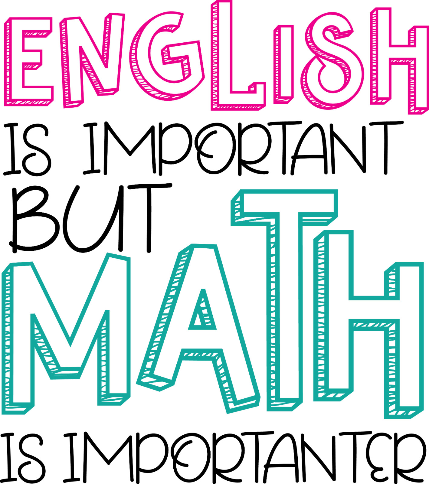 Funny Math Teacher T-shirt – customizable