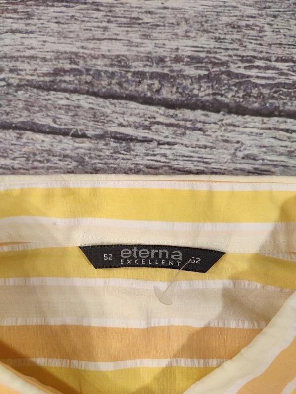 Women Eterna shirt white cotton 50/4XL/58 #3PAW