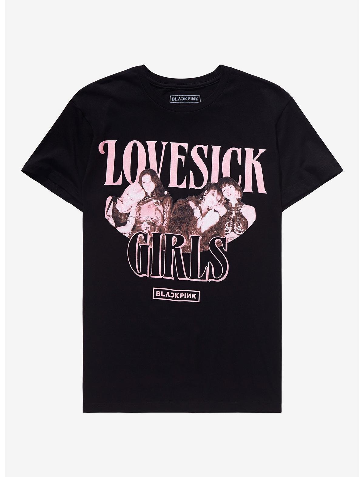 BLACKPINK LOVE SICK GIRLS T SHIRT AUTHENTIC LICENSE T SHIRT