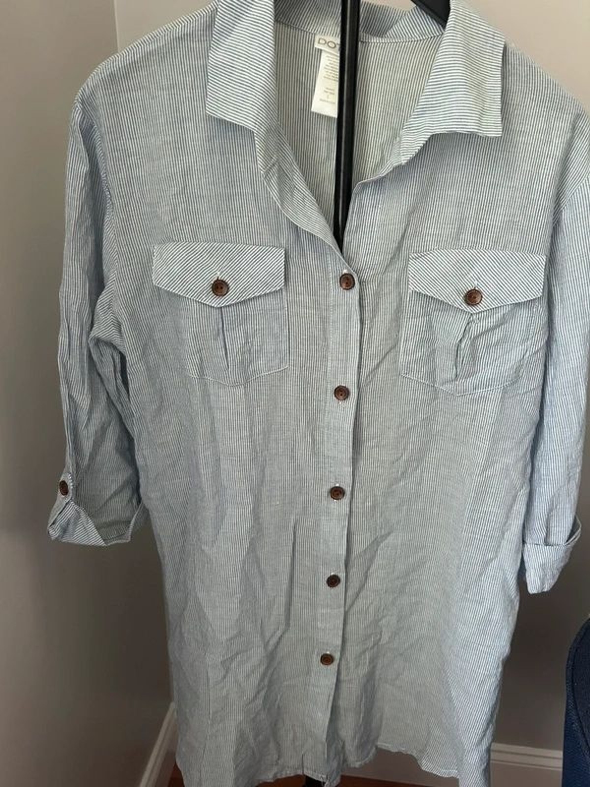 Dotti Button Up Long button up blouse
