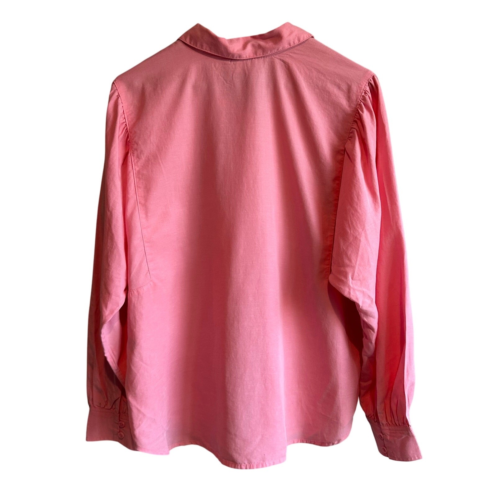 Chico’s Tencel Blend Dolman Sleeve Button Up Blouse Shirt Sunset Dunes 2 L