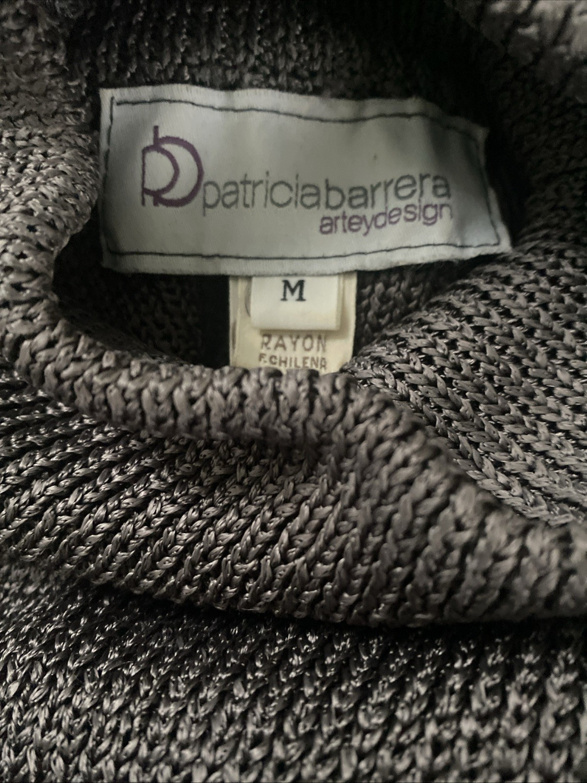 Designer Sweater Vest Artisan Haute Couture Handmade Chile