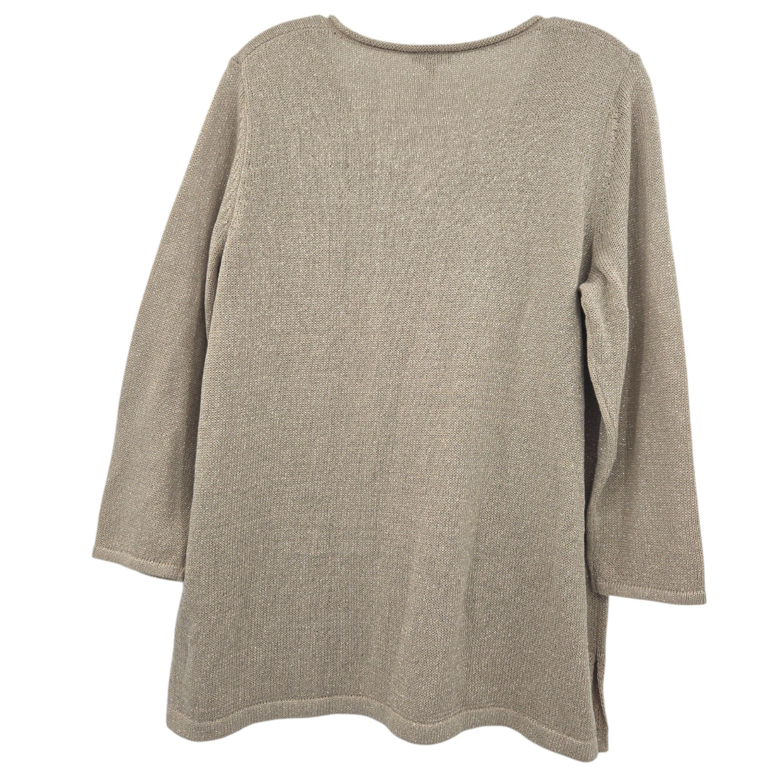 Talbots Women’s Plus Size Tunic Top Beige Size 0X