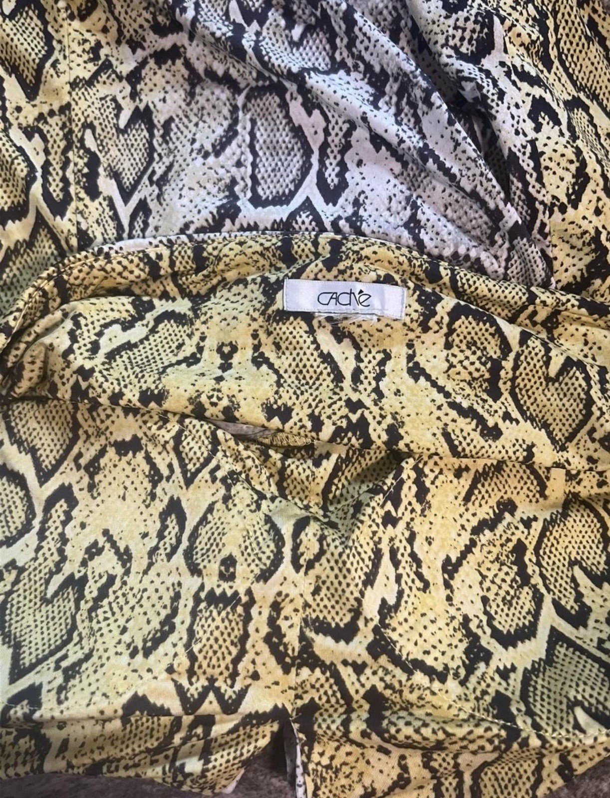 Y2K Women’s Cache Animal Print Halter Top