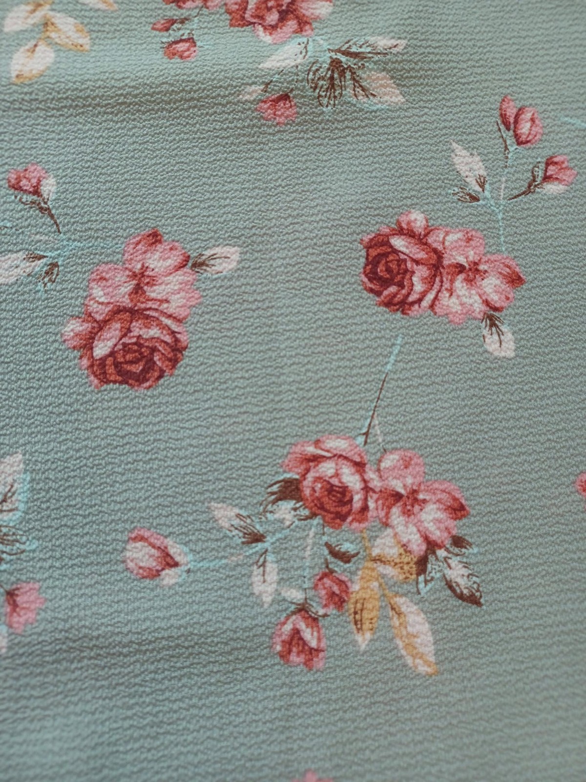 Only Ladies Floral Print Short Sleeve Top Blouse – Size EU40
