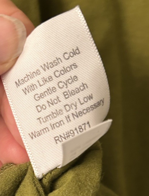 SAHALIE Top Rouching Chartreuse Green CUTE Large Women’s V Neck Shirred