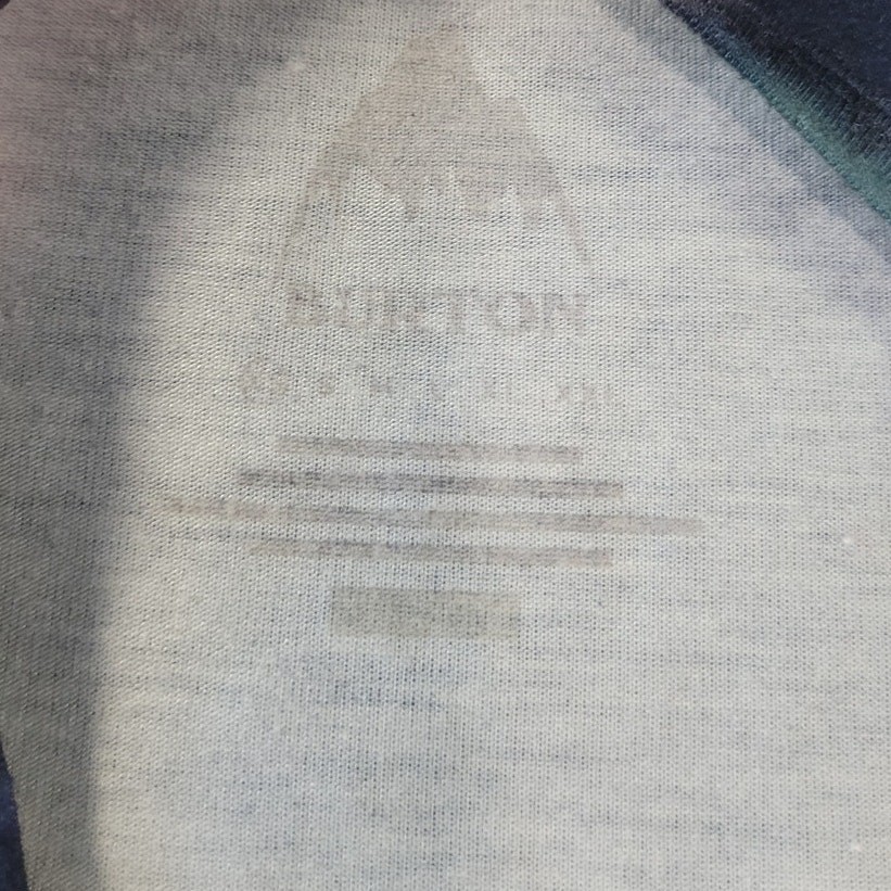 Burton Base Layer Crew XS Floral Ski Snowboard Athleisure Gorpcore Adventure