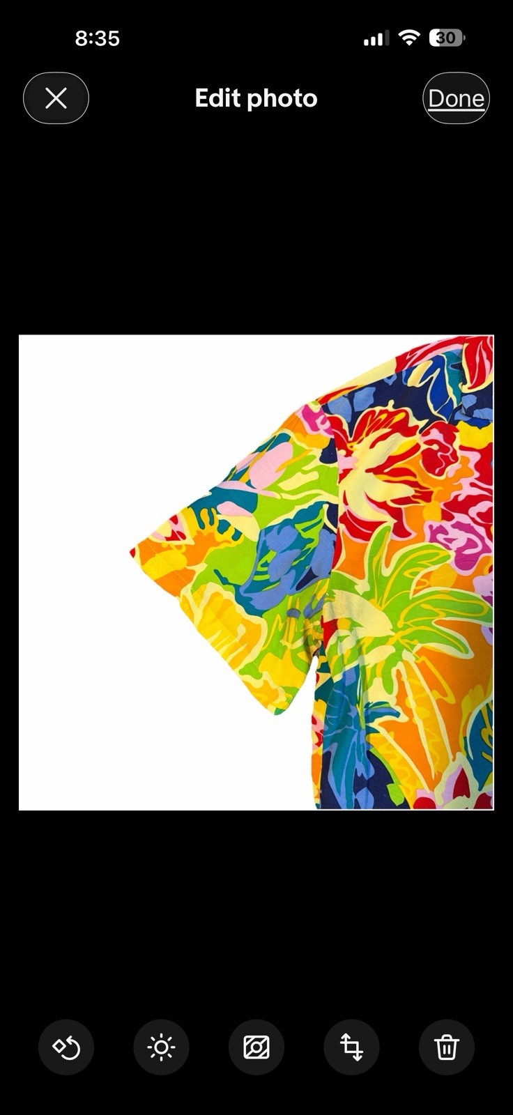Unisex Bold. Bright. Unforgettable. Tropical, Beach, Vacation Shirt Size Small