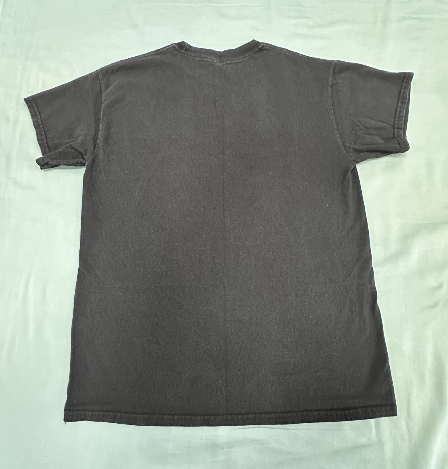 Star Wars Mandalorian Black T-Shirt Women’s Top Sz Medium M Helmet Roses