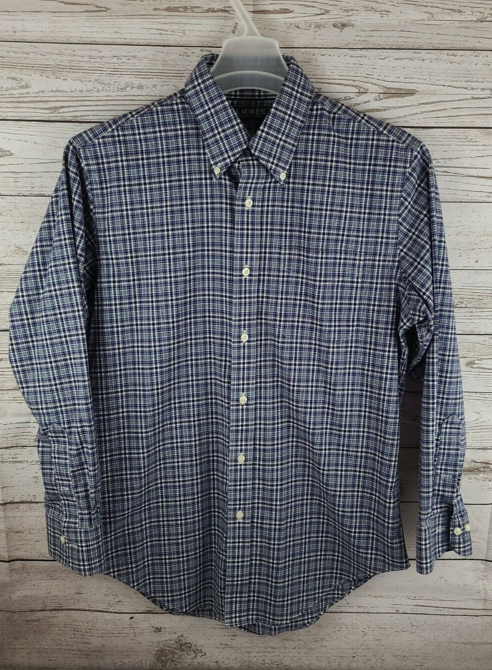 Lauren Ralph Lauren Women’s Classic Fit 15 1/2 32/33 Long Sleeve Button Up