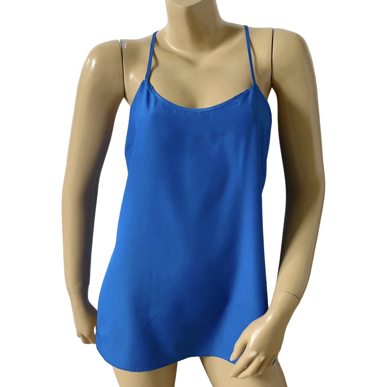 J Crew Cami Tank Top Womens Size 6 Racerback Adjustable Strap Lightweight