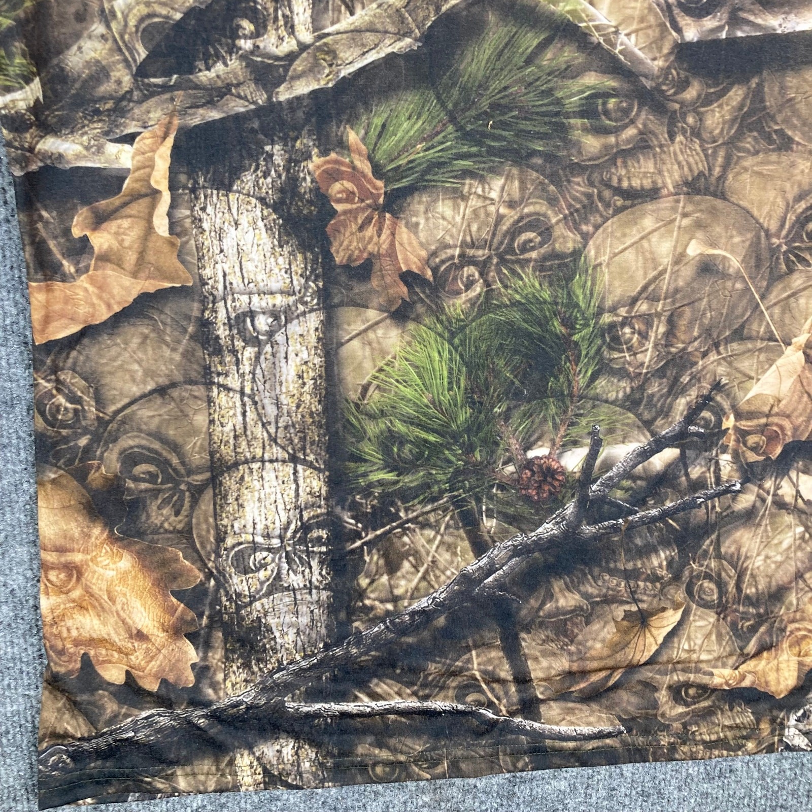 Skull Camo by Lethal Threat T-Shirt Womens M Camo Hunting Graphic