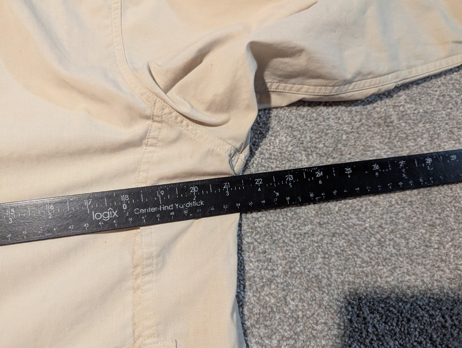 Exoffficio Shirt Womens Large? Beige Buzz Off Hiking Outdoor Fishing Camping