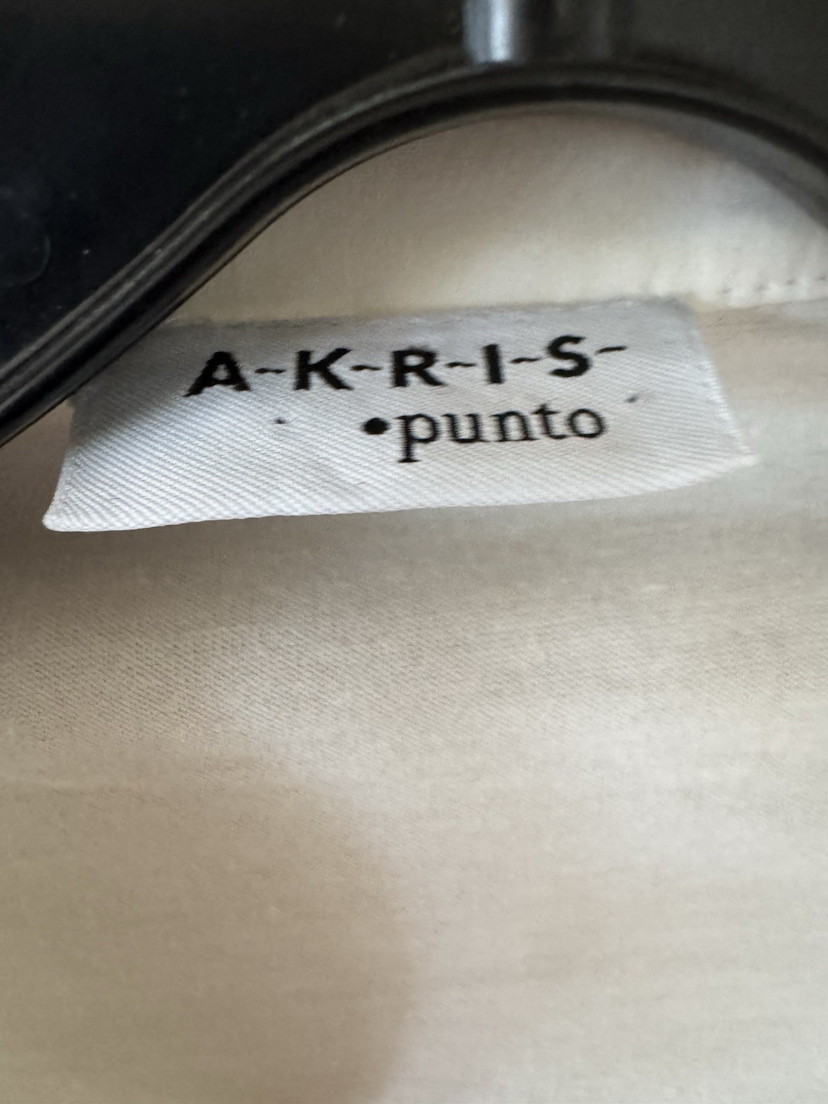 Akris Punto White Button Up Shirt Cotton Women’s Medium