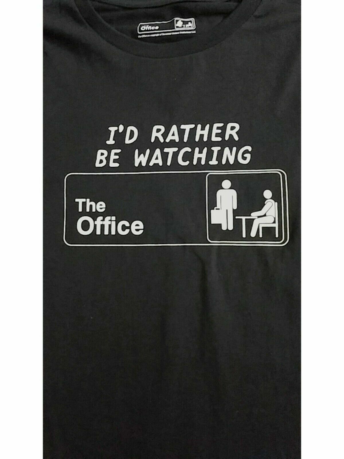 Women’s The Office Black “I’d rather be watching” XXL