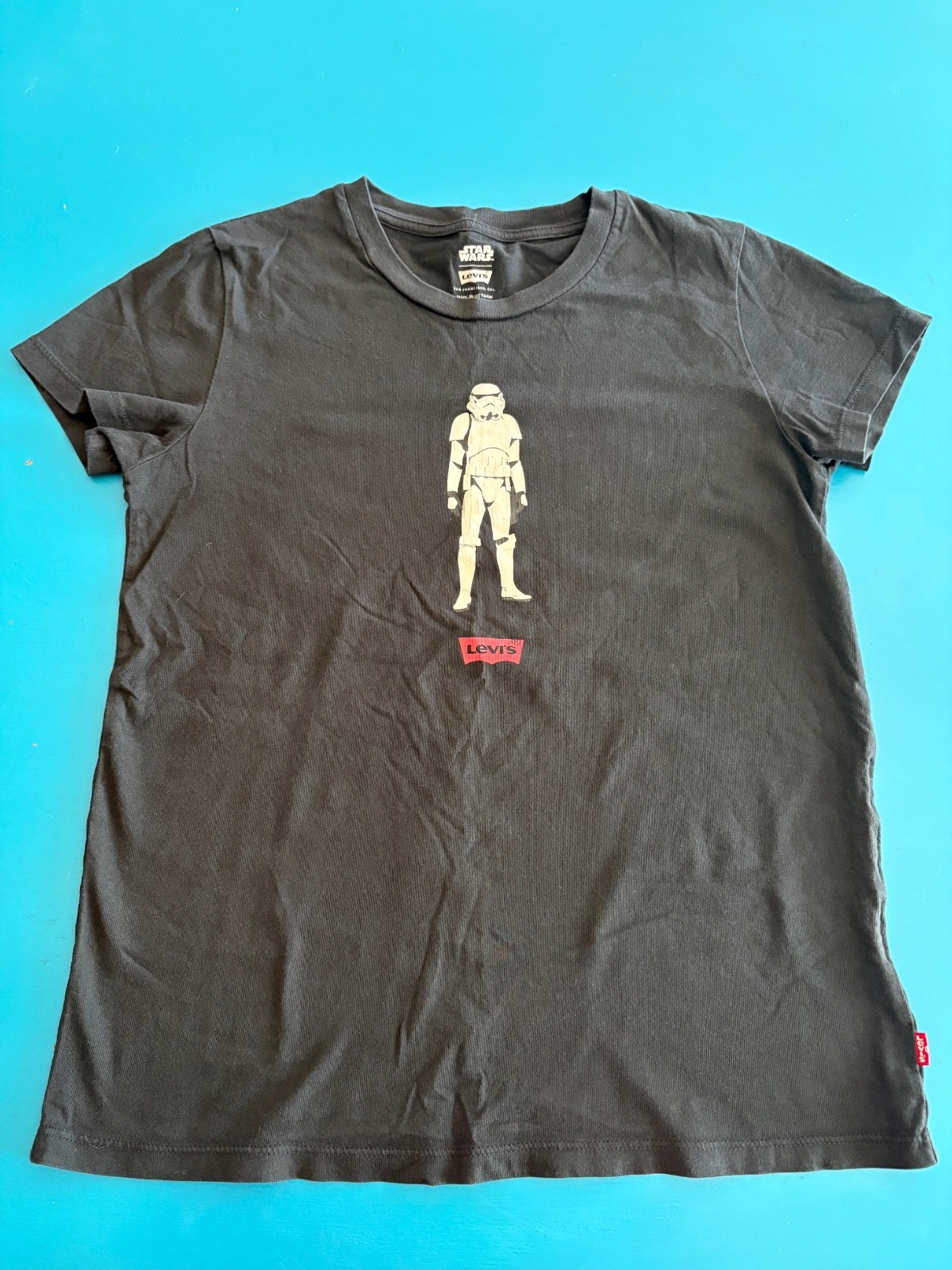 Levi’s Star Wars Stormtrooper Graphic Black T-Shirt – Women’s Small