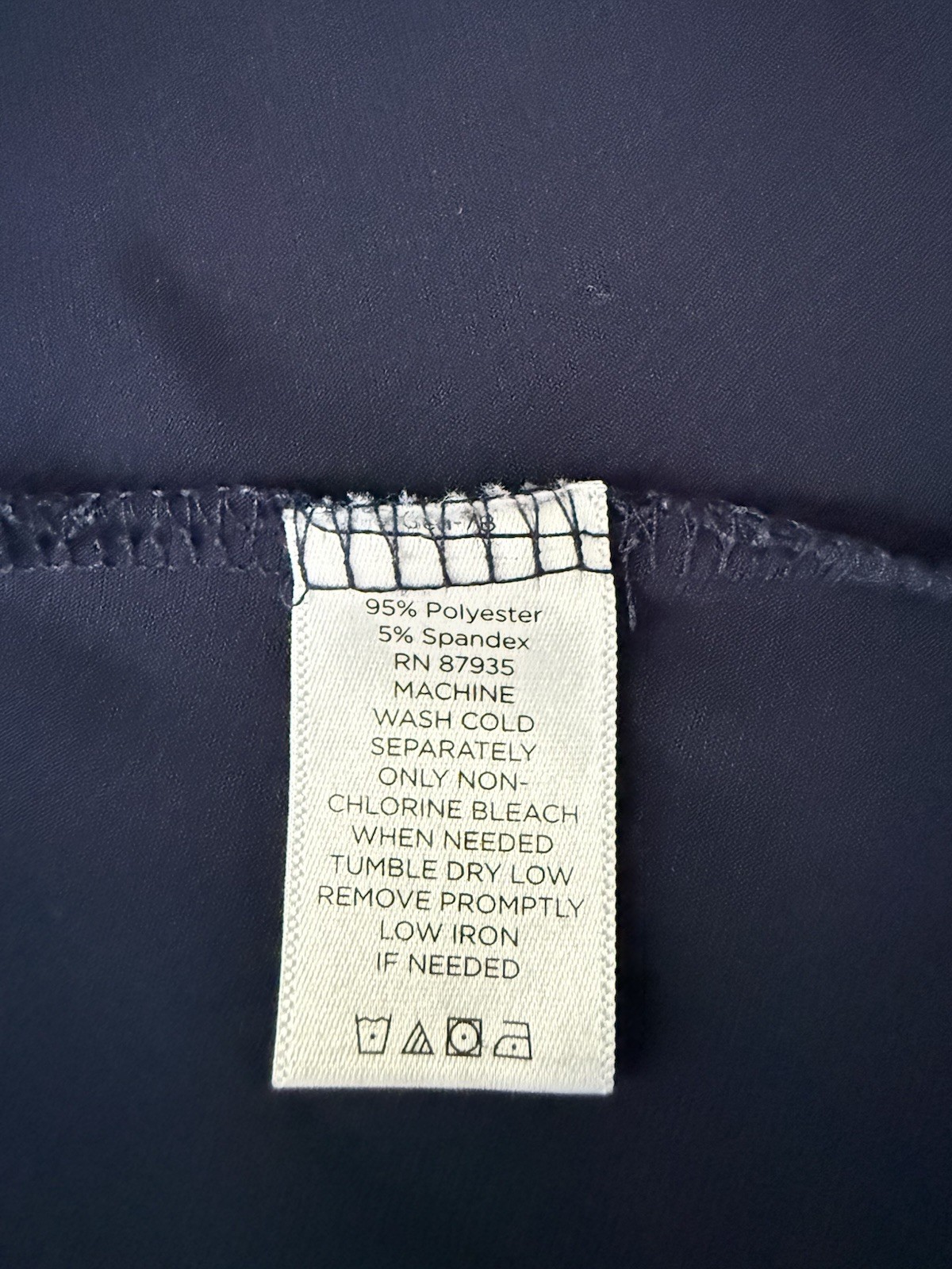Susan Graver Navy Blue Open Front Cardigan Jacket Draped Knit Women’s Size L