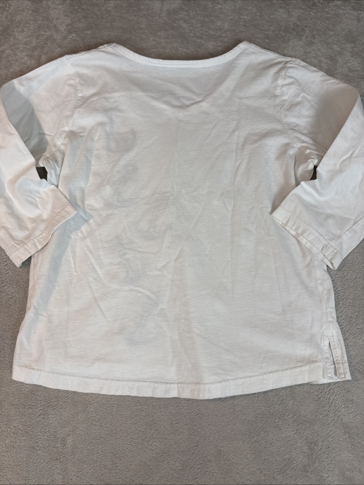 Anthony’s Resort Nautical Anchor Coastal Vacation Women’s Top Shirt Small Sequin
